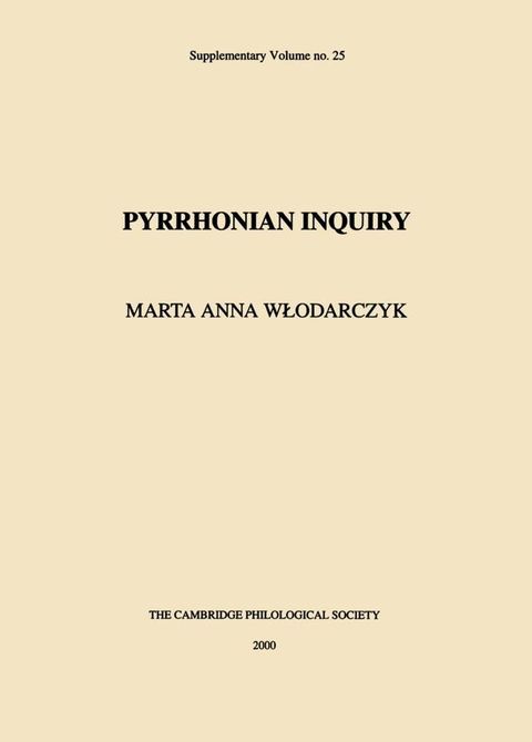 Pyrrhonian Inquiry(Kobo/電子書)