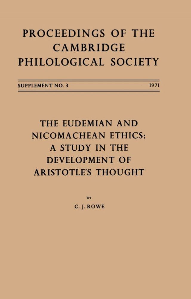  The Eudemian and Nicomachean Ethics(Kobo/電子書)