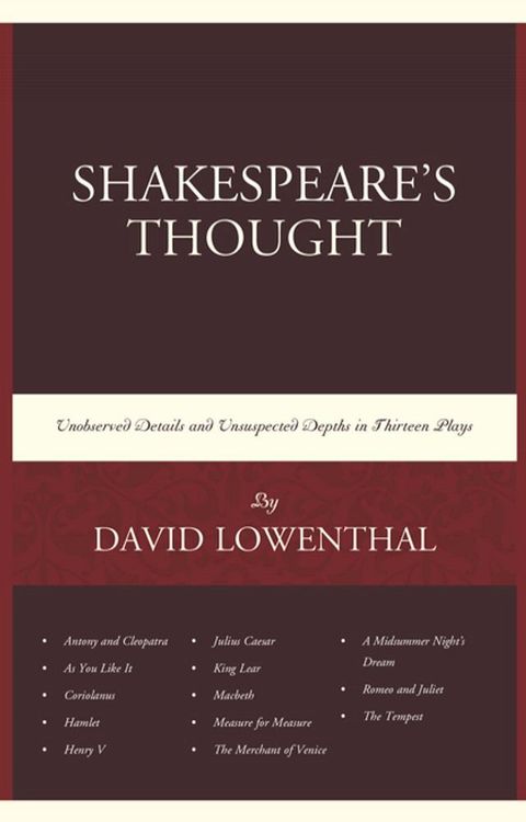 Shakespeare’s Thought(Kobo/電子書)