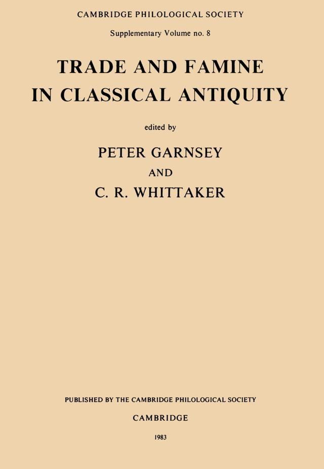  Trade and Famine in Classical Antiquity(Kobo/電子書)