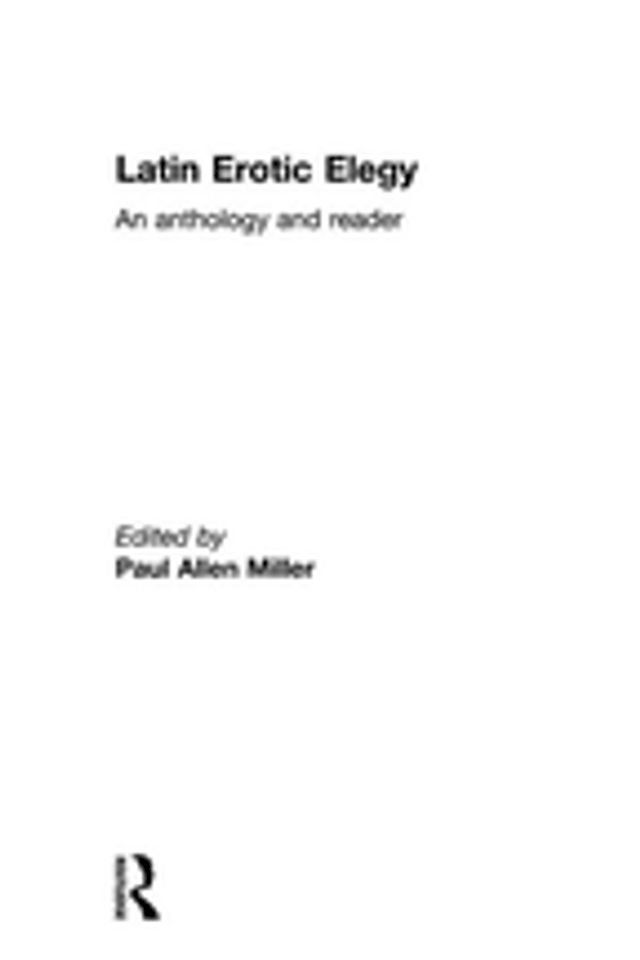  Latin Erotic Elegy(Kobo/電子書)