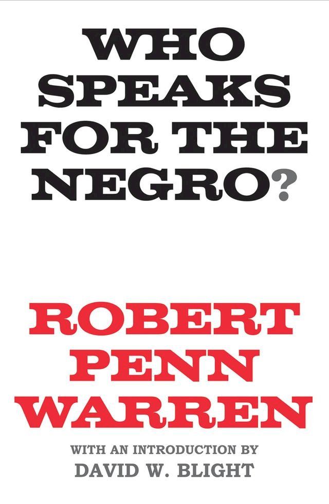  Who Speaks for the Negro?(Kobo/電子書)