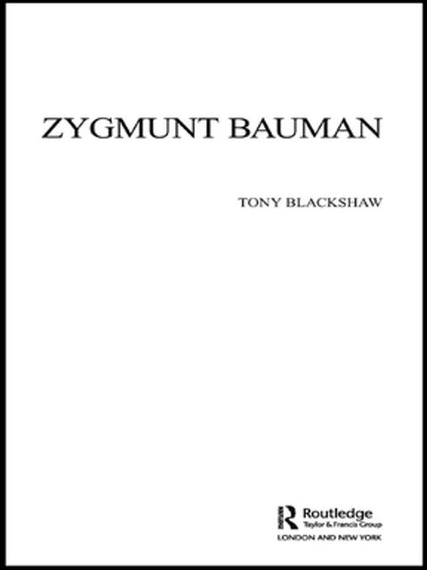 Zygmunt Bauman(Kobo/電子書)