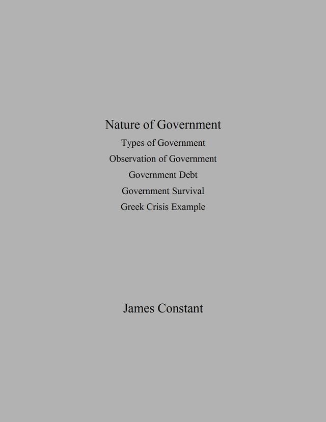  Nature of Government(Kobo/電子書)