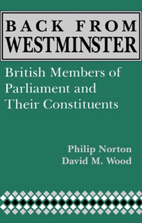 Back from Westminster(Kobo/電子書)