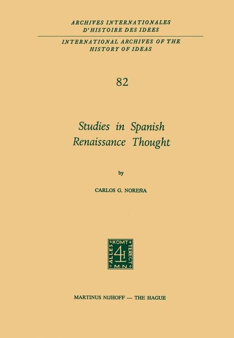 Studies in Spanish Renaissance Thought(Kobo/電子書)