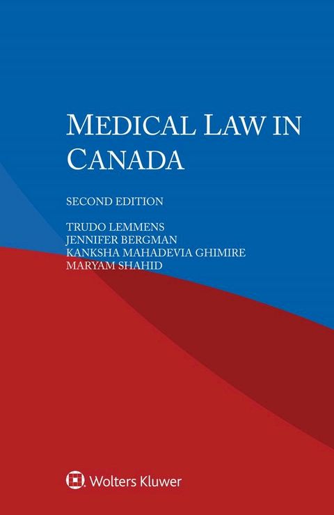 Medical Law in Canada(Kobo/電子書)