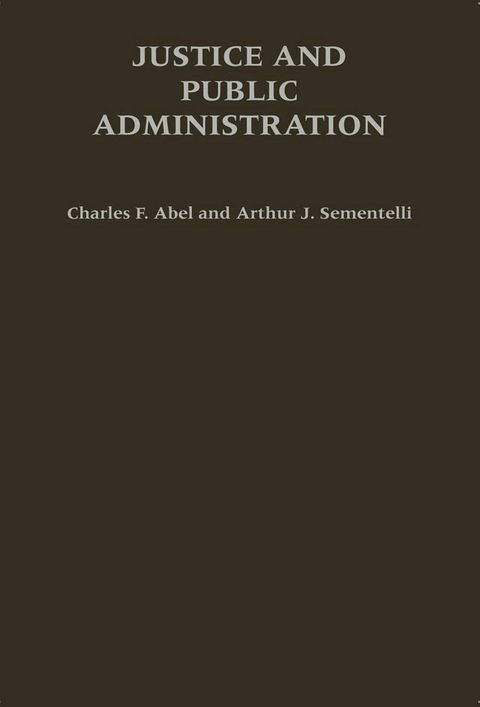 Justice and Public Administration(Kobo/電子書)