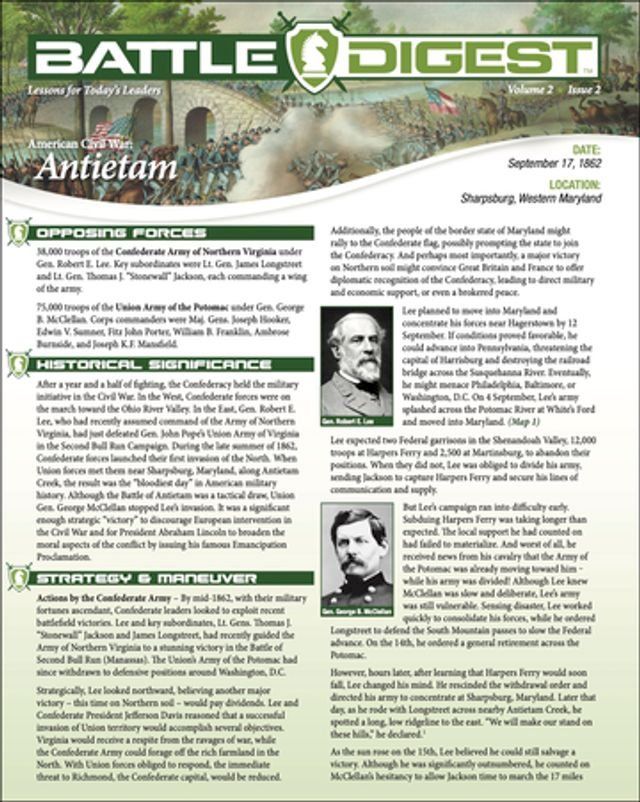  Battle Digest: Antietam(Kobo/電子書)