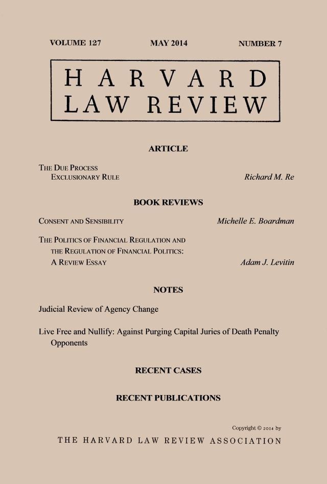  Harvard Law Review: Volume 127, Number 7 - May 2014(Kobo/電子書)