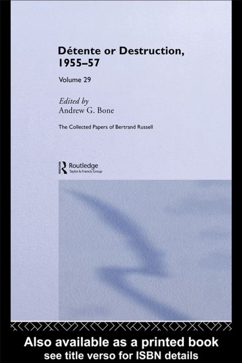 The Collected Papers of Bertrand Russell Volume 29(Kobo/電子書)