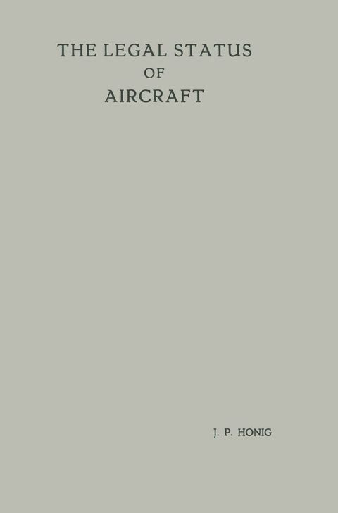 The Legal Status of Aircraft(Kobo/電子書)