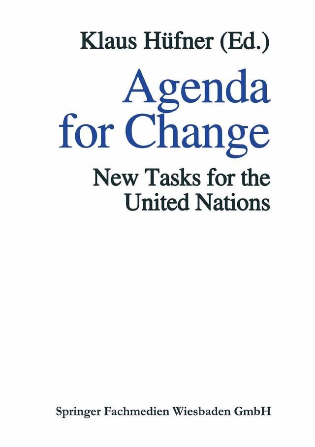  Agenda for Change(Kobo/電子書)