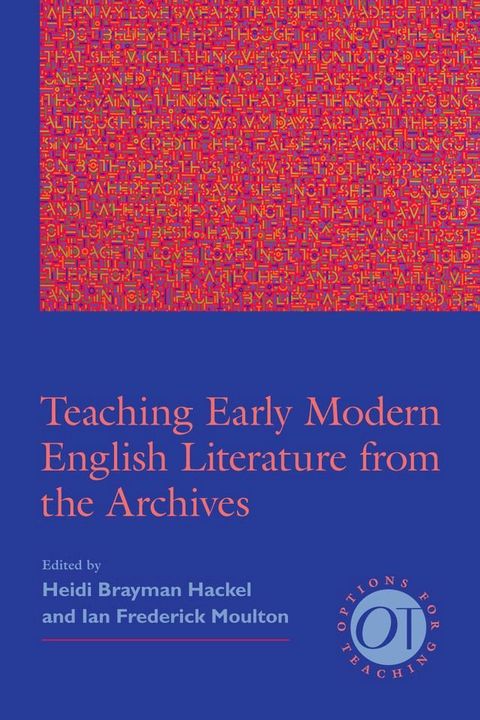 Teaching Early Modern English Literature from the Archives(Kobo/電子書)