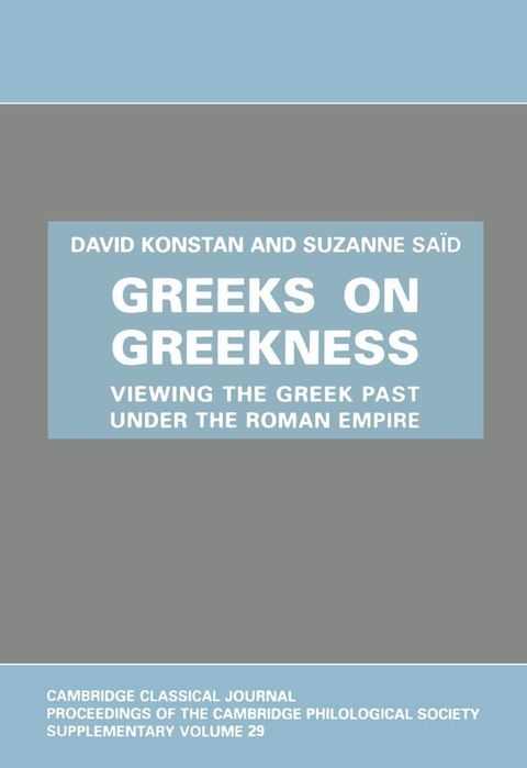 Greeks on Greekness(Kobo/電子書)