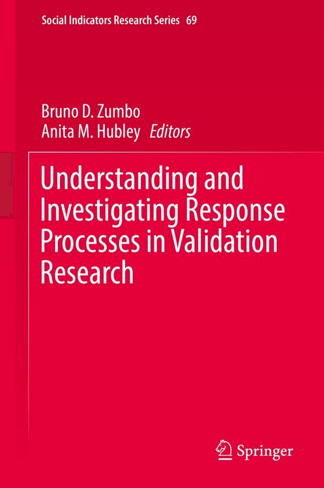  Understanding and Investigating Response Processes in Validation Research(Kobo/電子書)