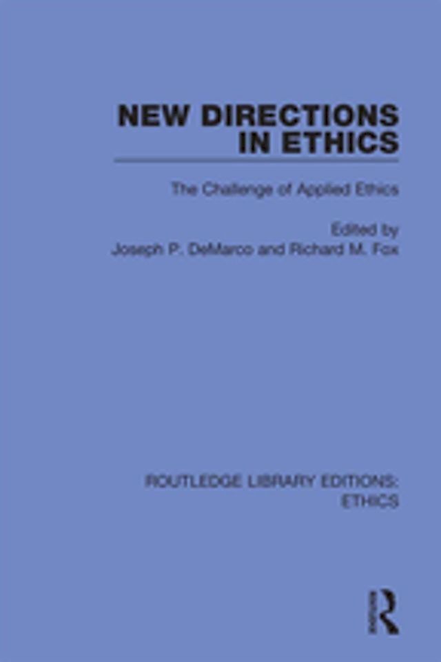  New Directions in Ethics(Kobo/電子書)