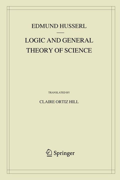 Logic and General Theory of Science(Kobo/電子書)