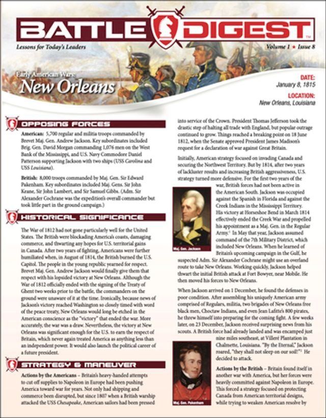  Battle Digest: New Orleans(Kobo/電子書)