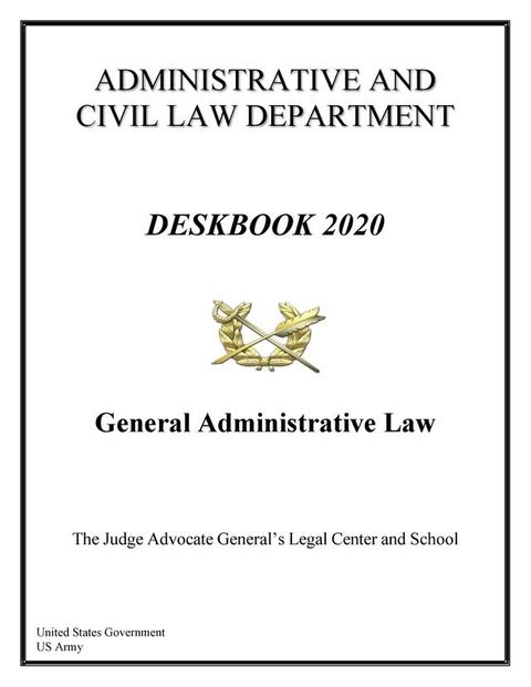 Deskbook 2020 General Administrative Law(Kobo/電子書)