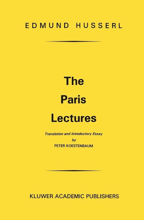 The Paris Lectures(Kobo/電子書)