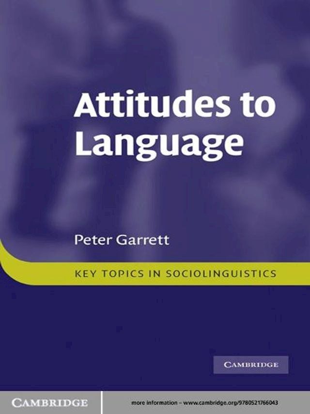  Attitudes to Language(Kobo/電子書)