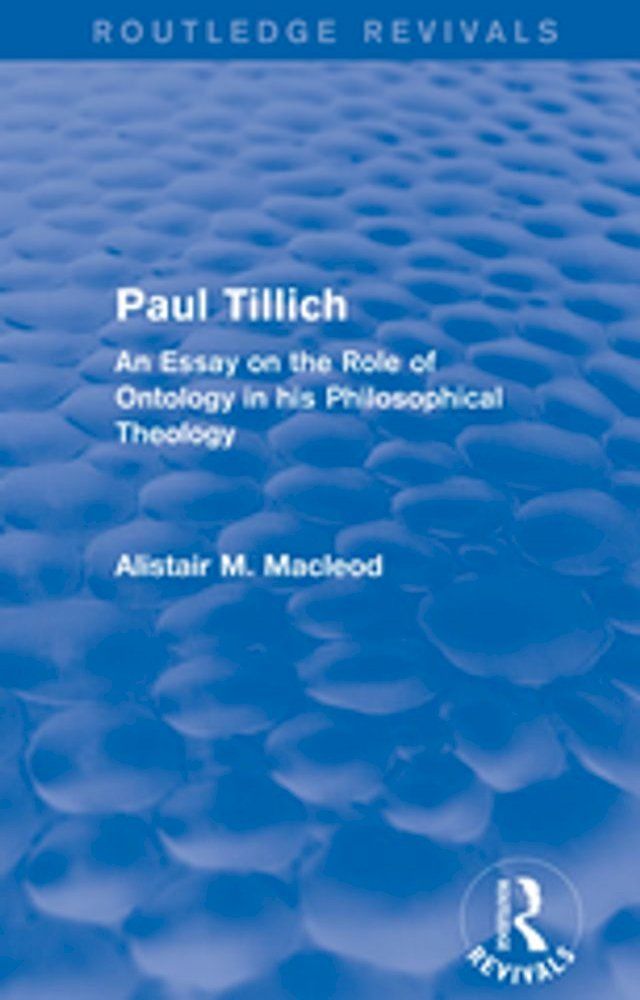  Routledge Revivals: Paul Tillich (1973)(Kobo/電子書)