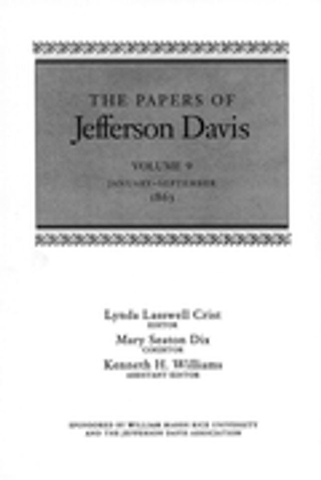  The Papers of Jefferson Davis(Kobo/電子書)