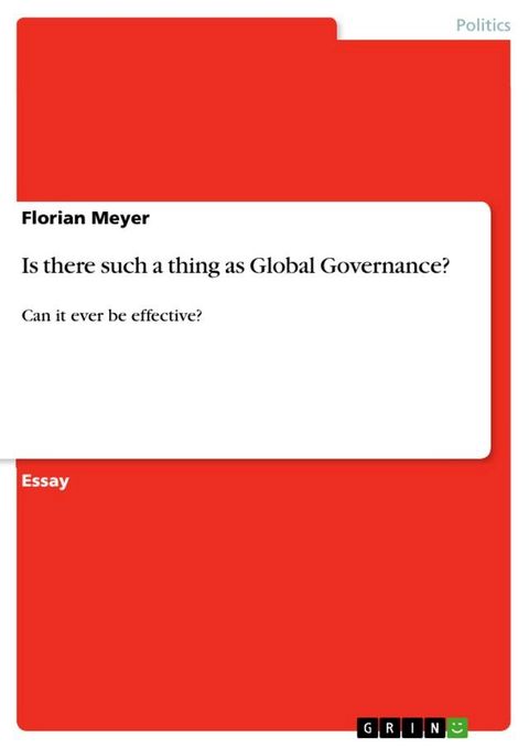 Is there such a thing as Global Governance?(Kobo/電子書)