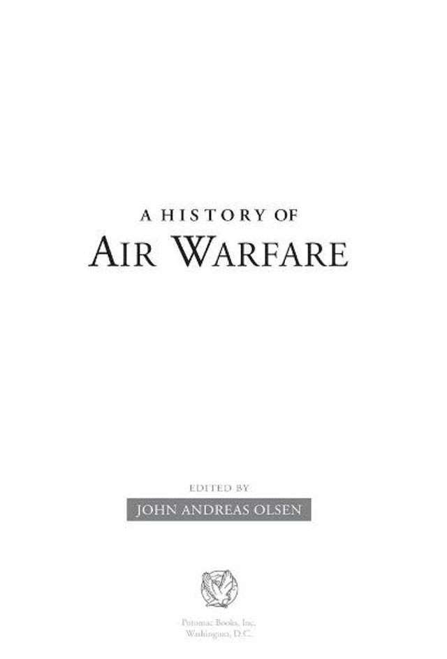  A History of Air Warfare(Kobo/電子書)