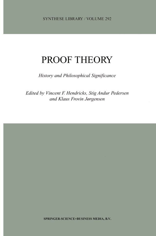  Proof Theory(Kobo/電子書)