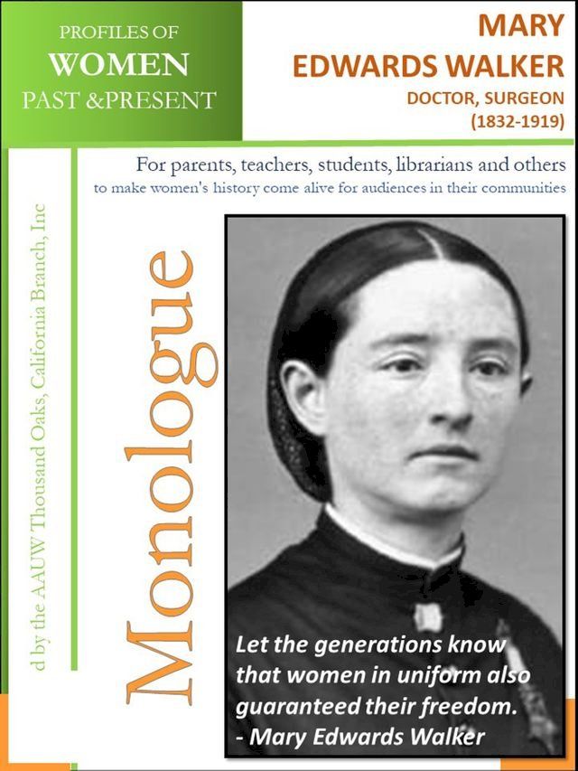  Profiles of Women Past & Present – Mary Walker, Doctor and Surgeon (1832 – 1919)(Kobo/電子書)