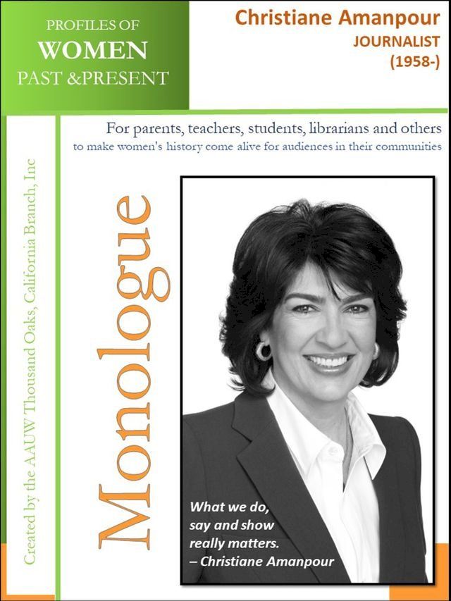  Profiles of Women Past & Present – Christiane Amanpour, Journalist (1958-)(Kobo/電子書)