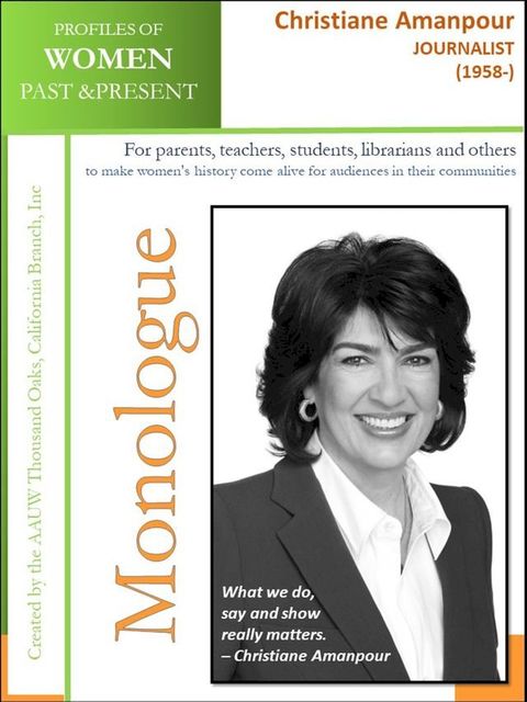 Profiles of Women Past & Present – Christiane Amanpour, Journalist (1958-)(Kobo/電子書)