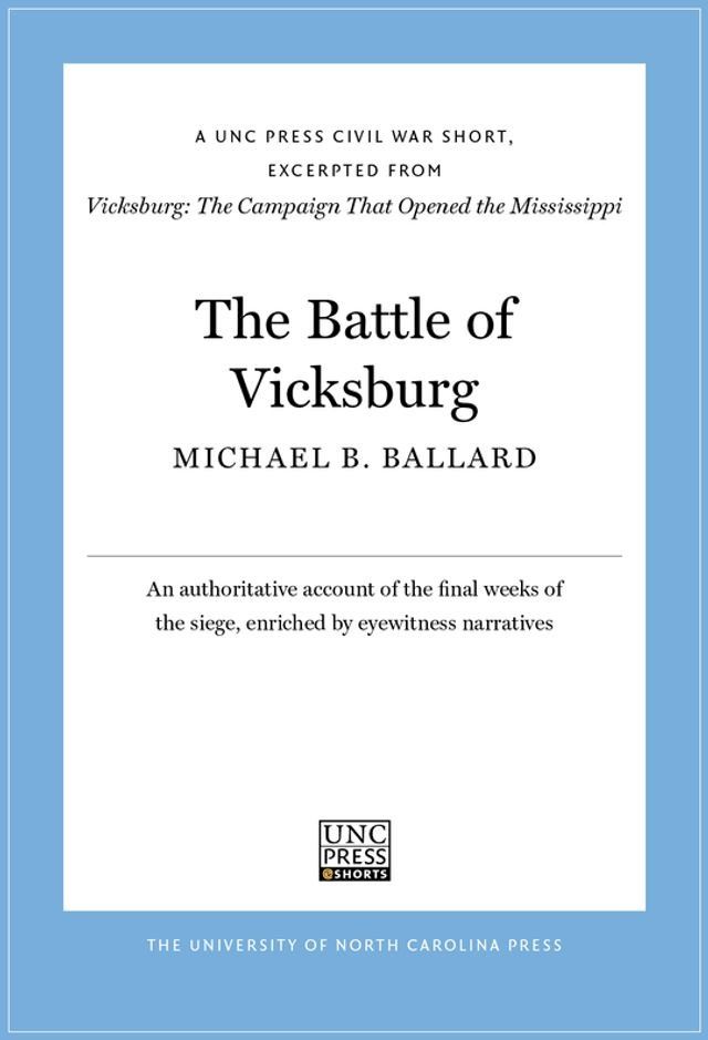  The Battle of Vicksburg(Kobo/電子書)