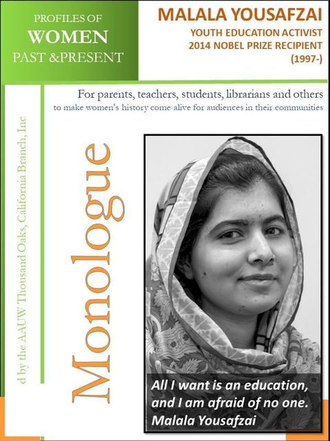 Profiles of Women Past and Present - Malala Yousafzai, 2014 Nobel Peace Prize recipient (1997-)(Kobo/電子書)