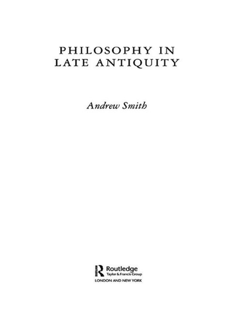 Philosophy in Late Antiquity(Kobo/電子書)