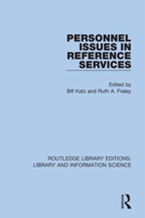 Personnel Issues in Reference Services(Kobo/電子書)