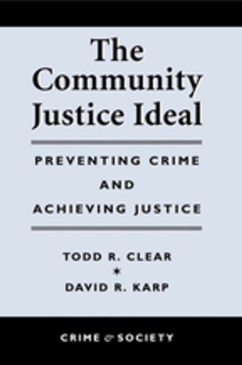 The Community Justice Ideal(Kobo/電子書)