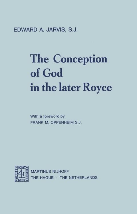 The Conception of God in the Later Royce(Kobo/電子書)
