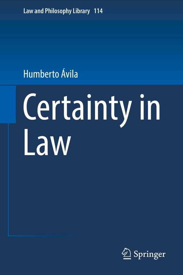  Certainty in Law(Kobo/電子書)