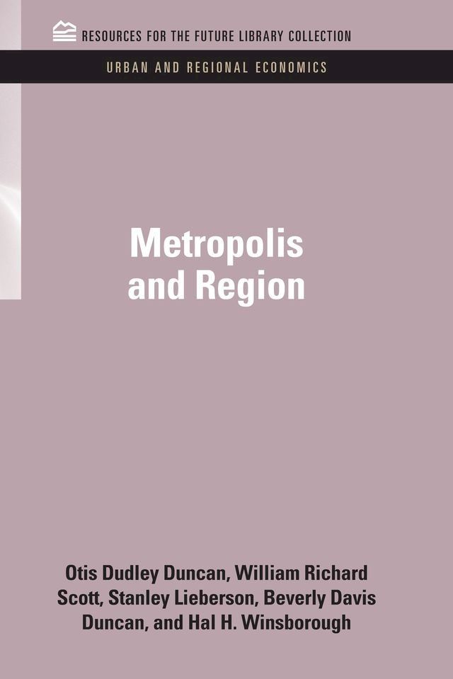  Metropolis and Region(Kobo/電子書)