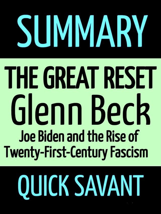  Summary:The Great Reset: Glenn Beck(Kobo/電子書)