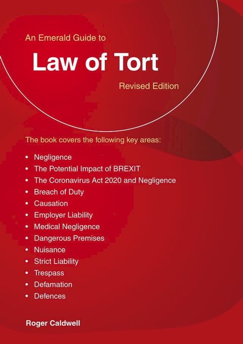 A Guide to the Law of Tort(Kobo/電子書)