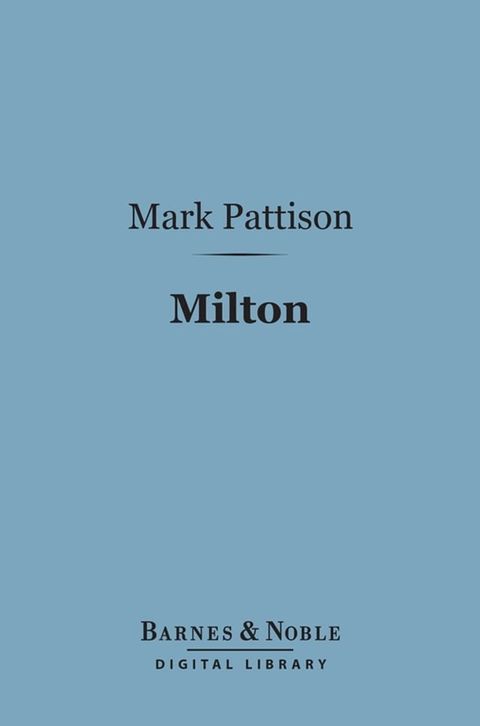 Milton (Barnes & Noble Digital Library)(Kobo/電子書)