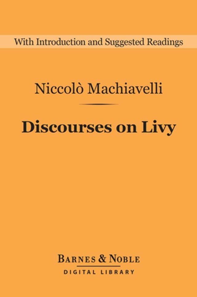  Discourses on Livy (Barnes & Noble Digital Library)(Kobo/電子書)