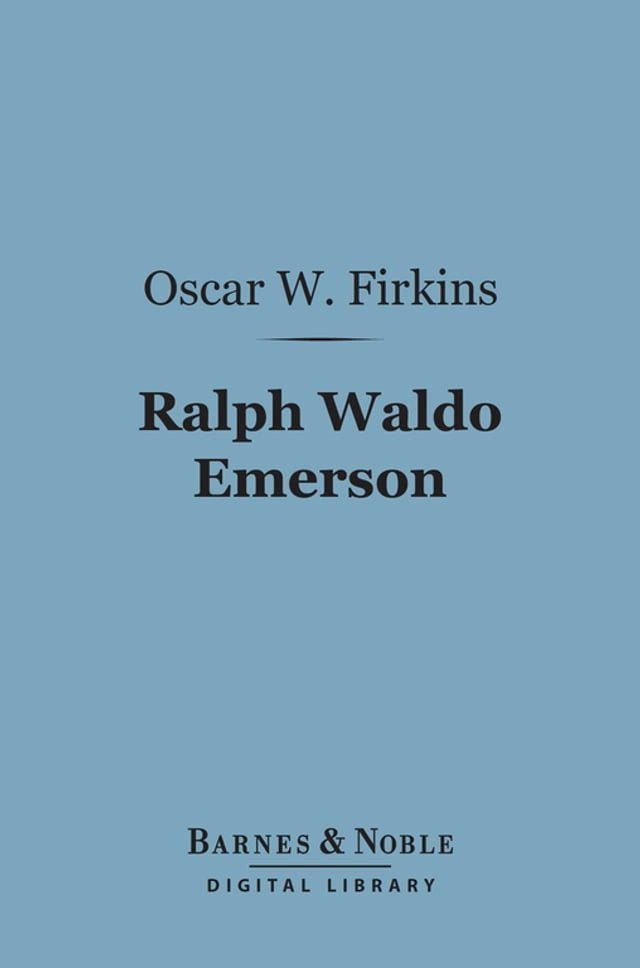  Ralph Waldo Emerson (Barnes & Noble Digital Library)(Kobo/電子書)