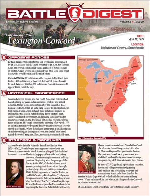 Battle Digest: Lexington-Concord(Kobo/電子書)