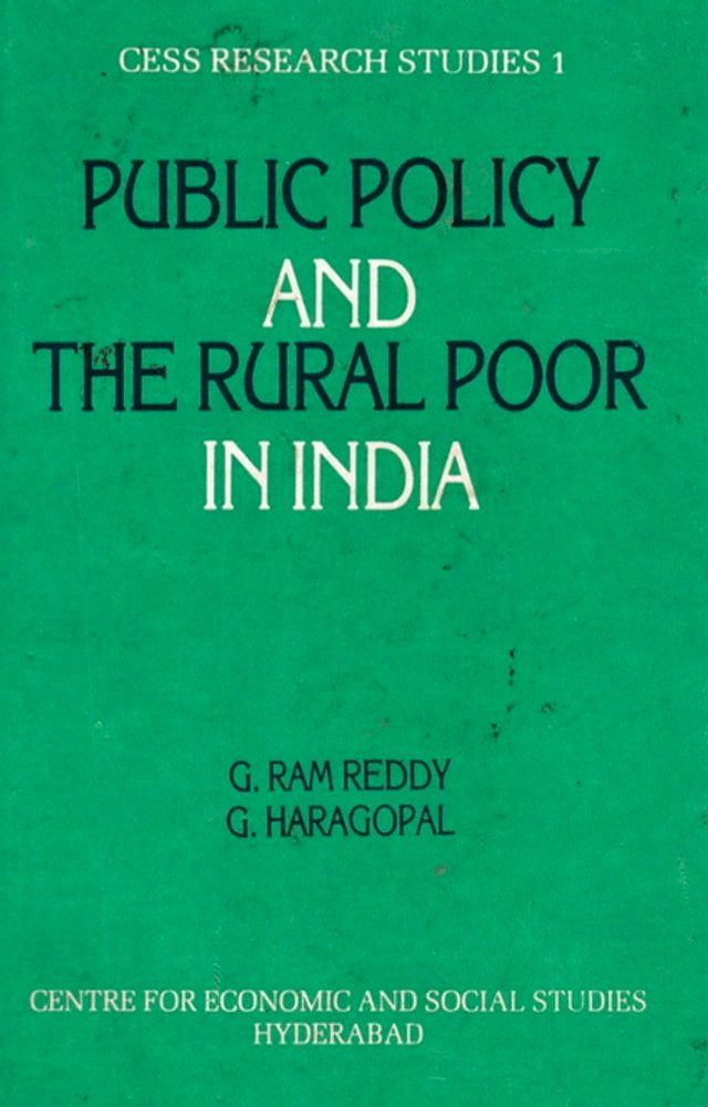  Public Policy And The Rural Poor In India(Kobo/電子書)