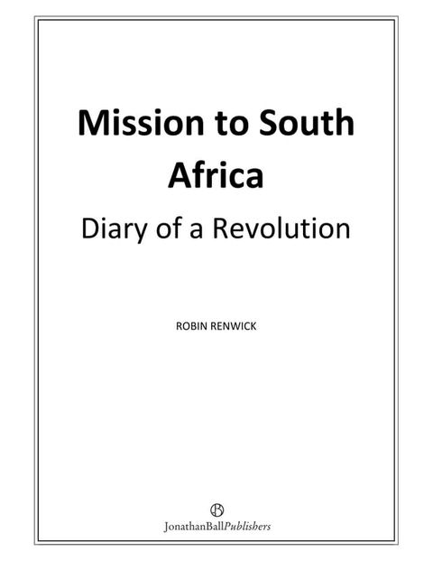 Mission to South Africa(Kobo/電子書)